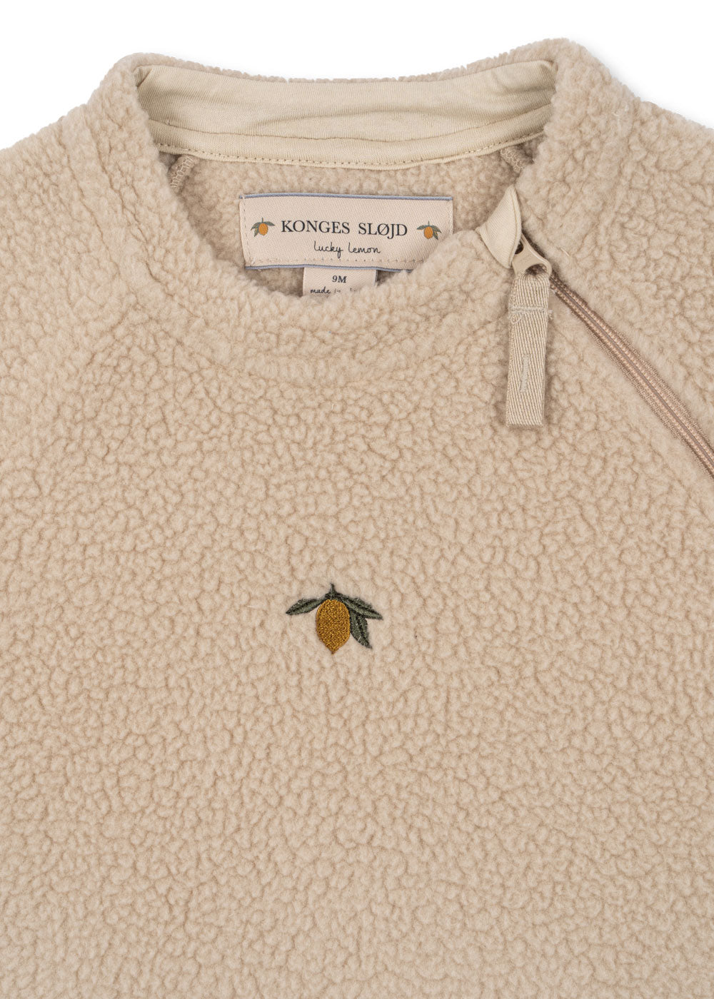 * Konges Sløjd Safa Onesie | Oxford Tan