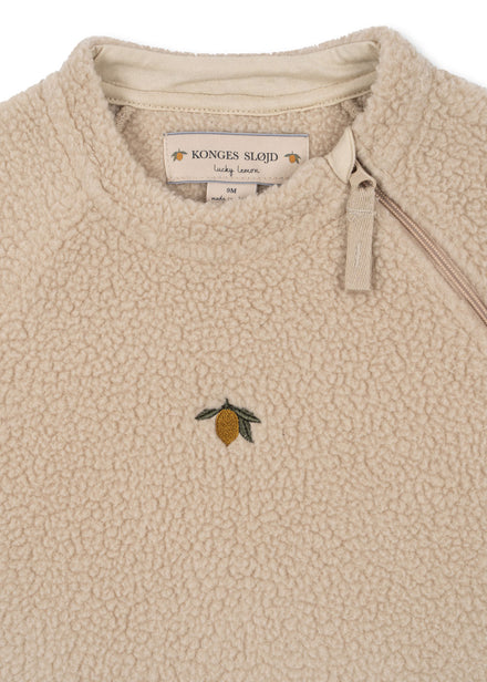 * Konges Sløjd Safa Onesie | Oxford Tan