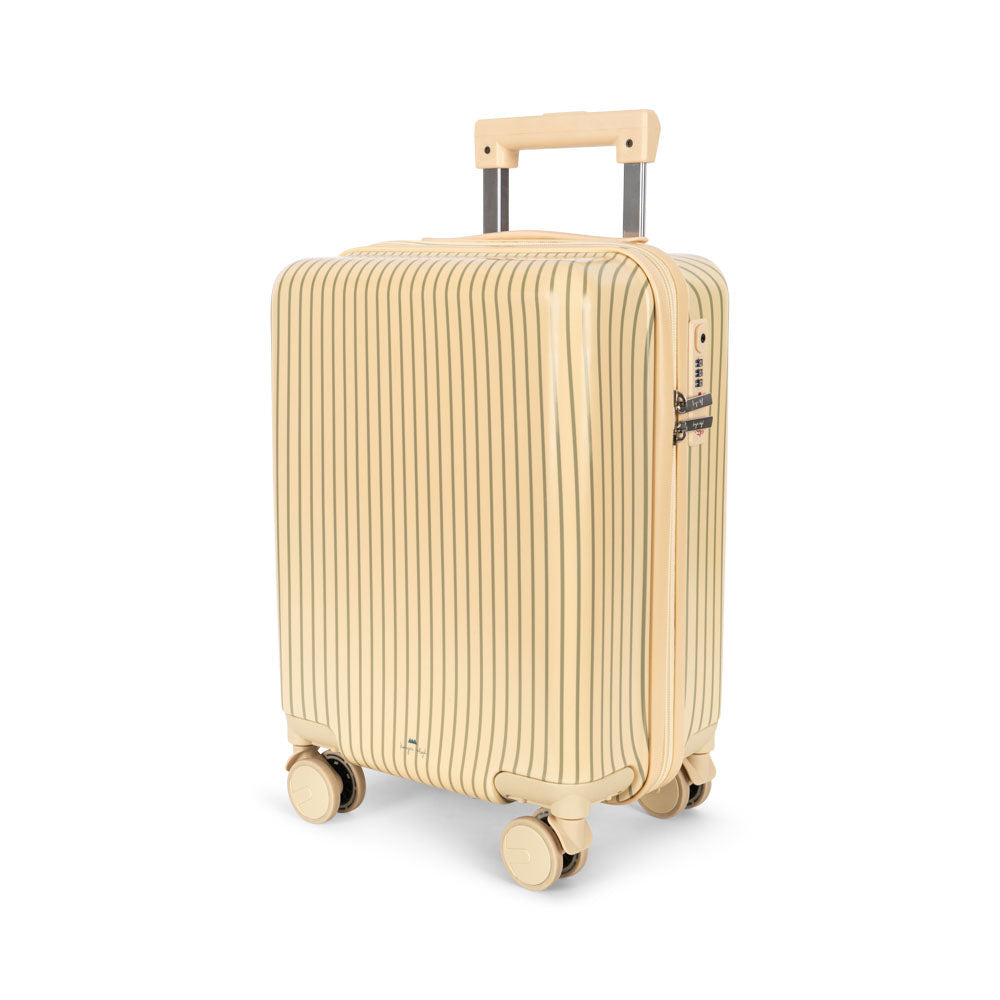 * Konges Sløjd Travel Suitcase | Tea Stripe