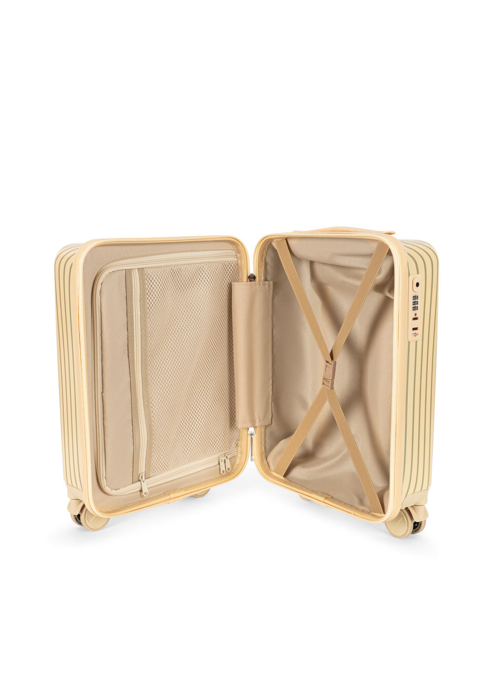 * Konges Sløjd Travel Suitcase | Tea Stripe