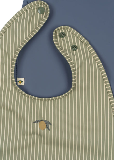 * Konges Sløjd Dinner Slab 2ST | Tea Stripe/Flint Stone