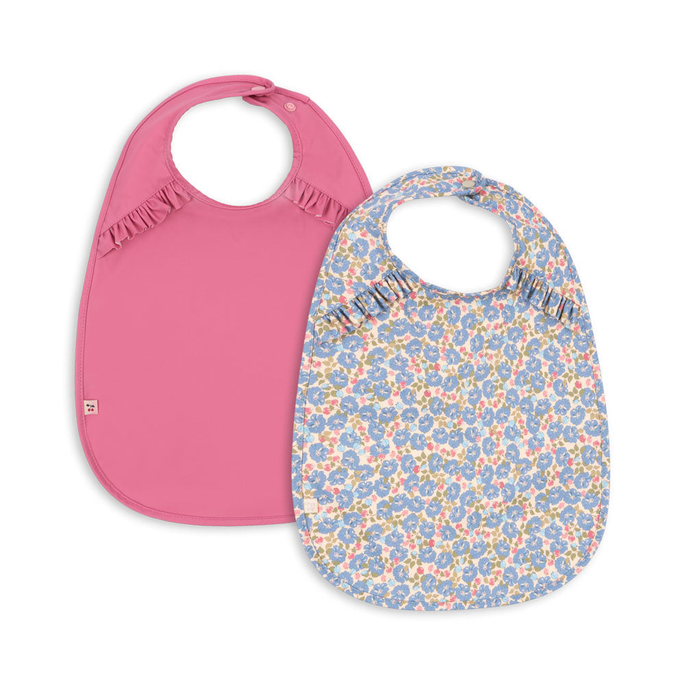 * Konges Sløjd Dinner Slab Met Frill 2ST | Fleur Rosier/Chateau Rose