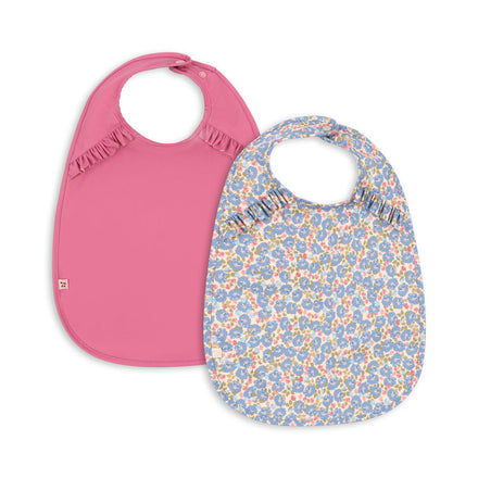 * Konges Sløjd Dinner Slab Met Frill 2ST | Fleur Rosier/Chateau Rose