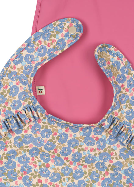 * Konges Sløjd Dinner Slab Met Frill 2ST | Fleur Rosier/Chateau Rose