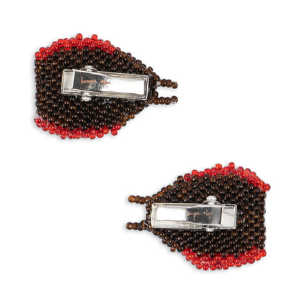 * Konges Sløjd Beaded Haarspeldje 2ST | Ladybug