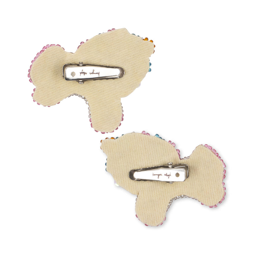* Konges Sløjd Beaded Haarspeldjes 2ST | Unicorn