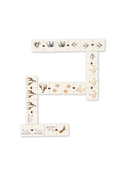 * Konges Sløjd Animal Dominoes Game | Multi