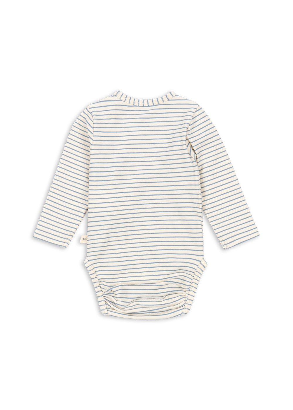 * Konges Sløjd Basic Newborn Body Gots | Stripe Bluie