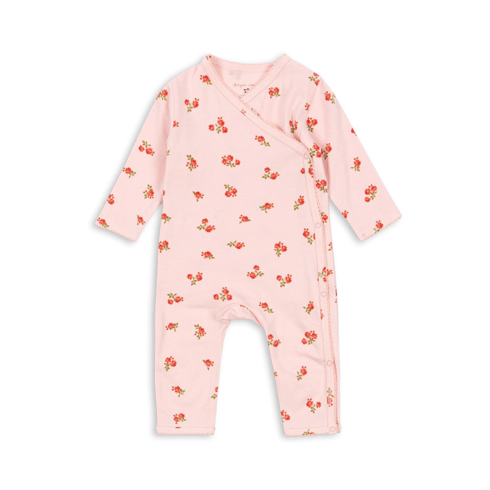* Konges Sløjd Basic Newborn Onesie Gots | Rosa Pink