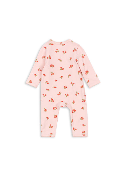 * Konges Sløjd Basic Newborn Onesie Gots | Rosa Pink