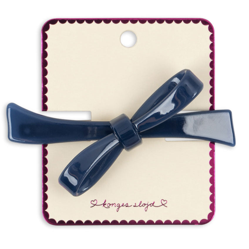 * Konges Sløjd Belma Bow Haarspeldje | Ensign Blue