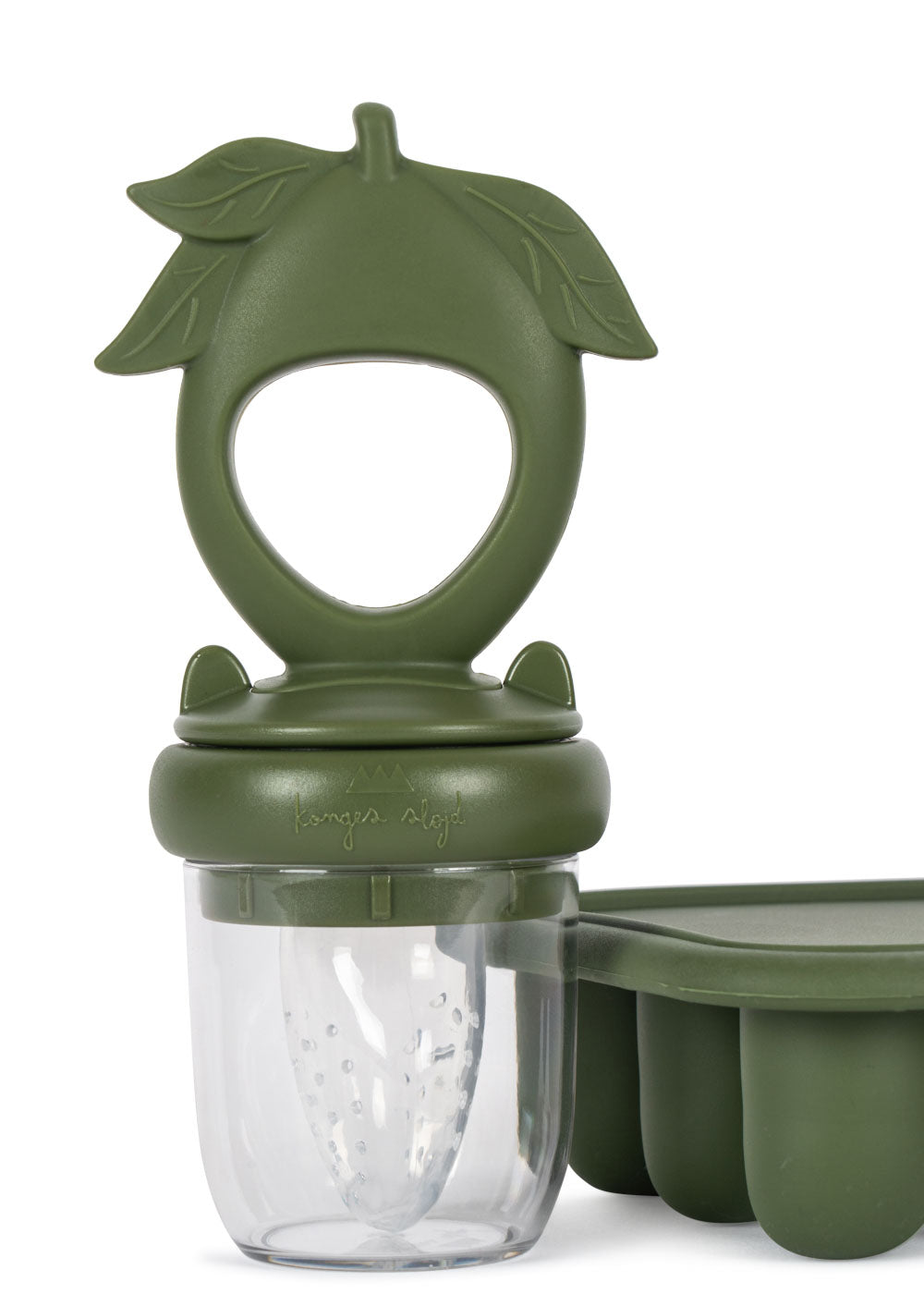 * Konges Sløjd Fruit Feeding Set | Olivine