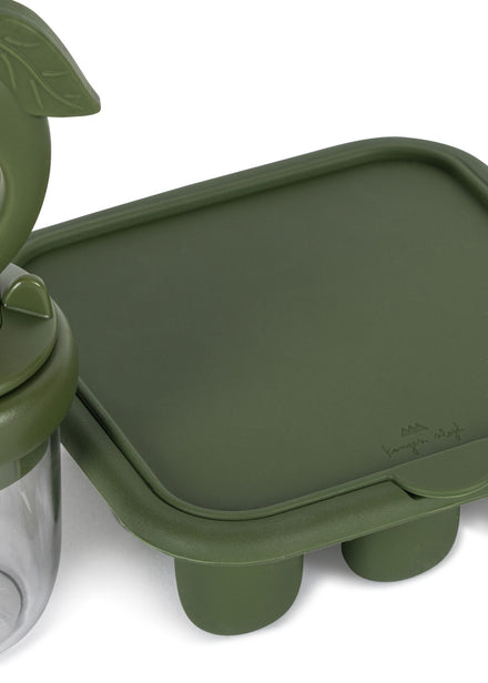 * Konges Sløjd Fruit Feeding Set | Olivine