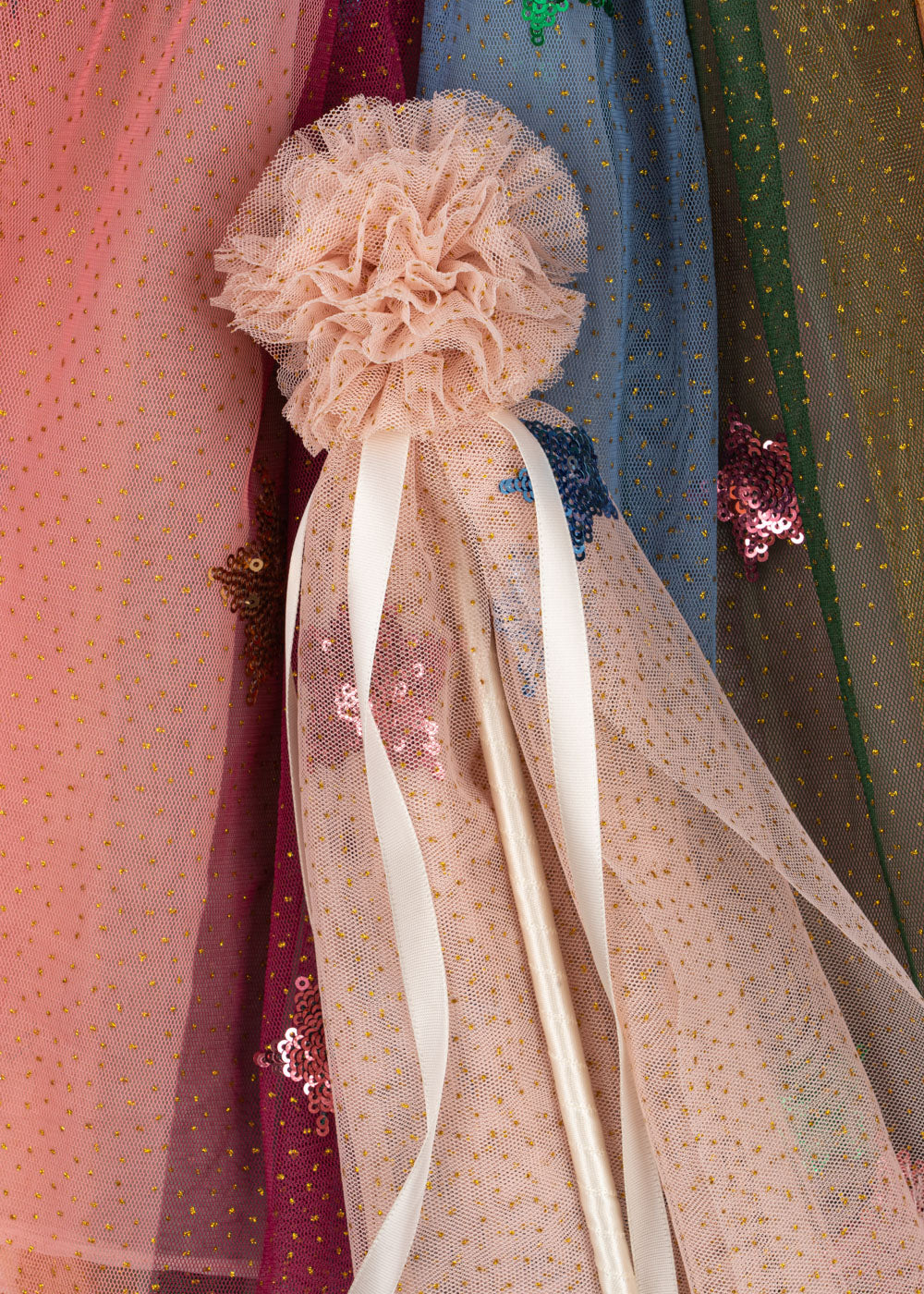 * Konges Sløjd Glitter Rainbow Verkleedkleding | Evening Sand