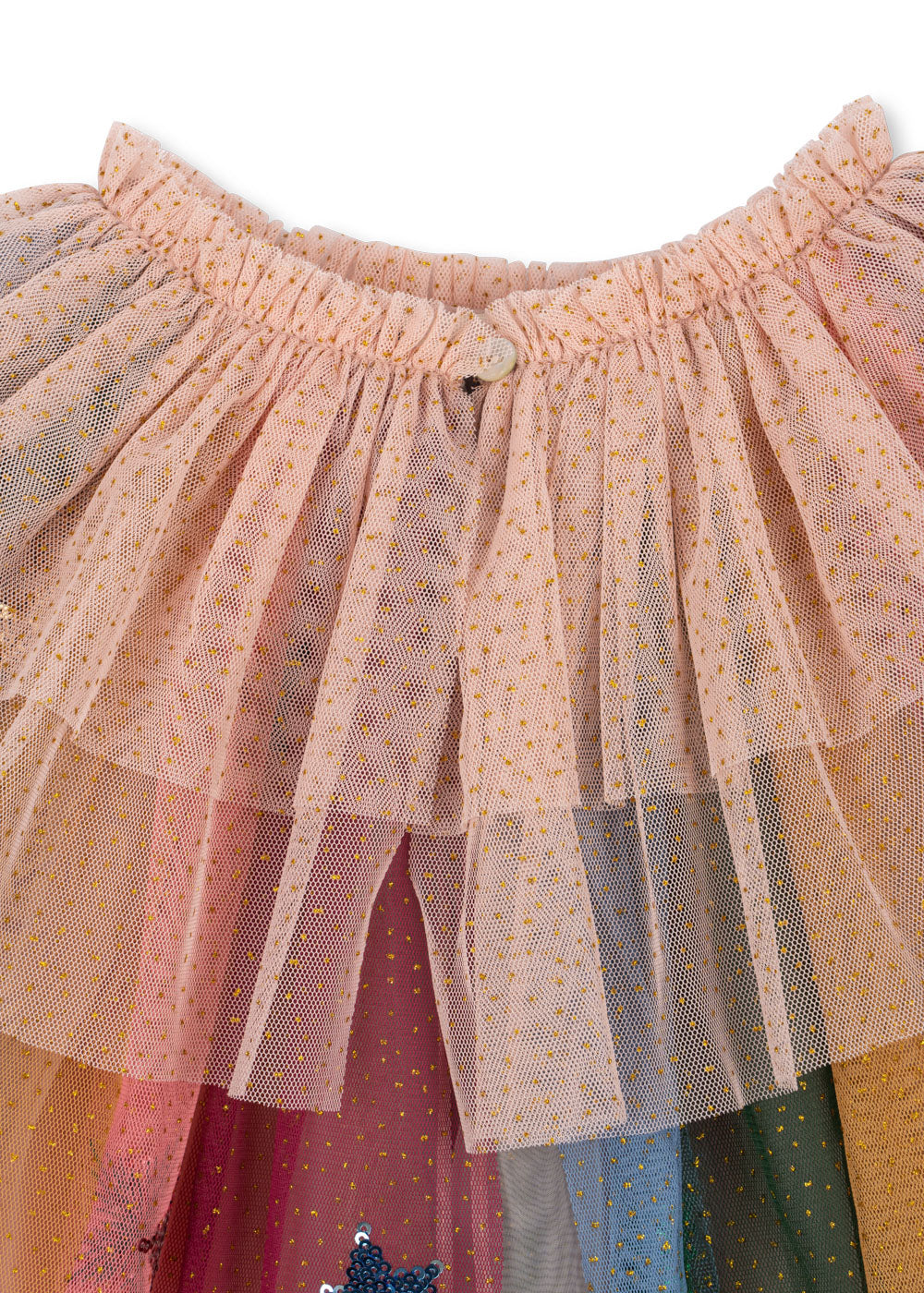 * Konges Sløjd Glitter Rainbow Verkleedkleding | Evening Sand