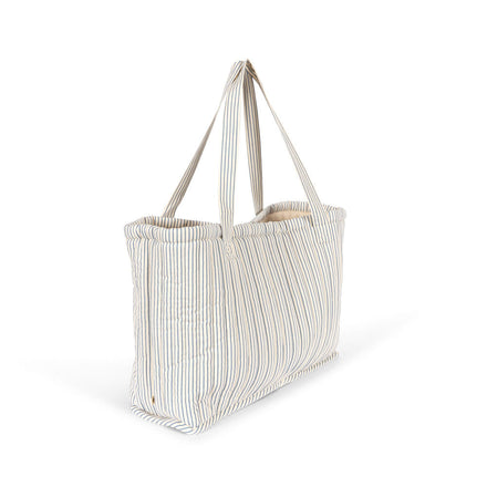 * Konges Sløjd Molly Quilted Bag | Stripe Bluie