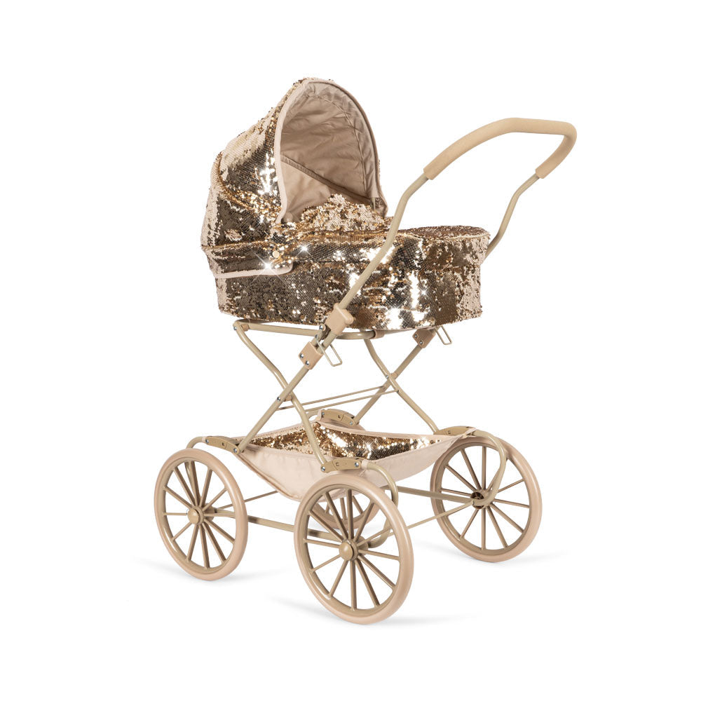 * Konges Sløjd Sparkly Poppen Kinderwagen | Cherry