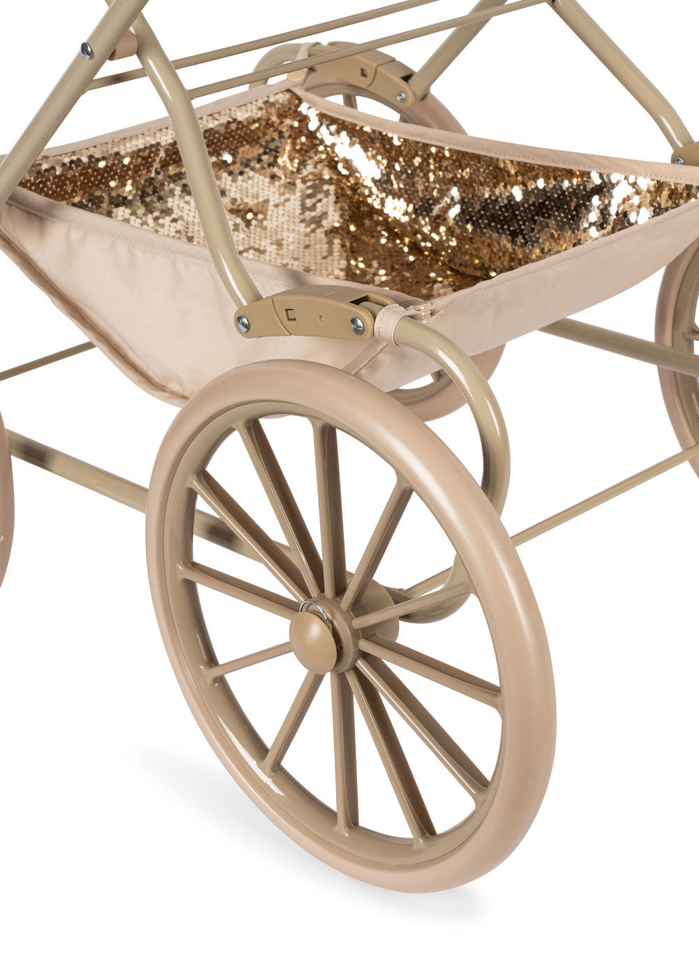 * Konges Sløjd Sparkly Poppen Kinderwagen | Cherry