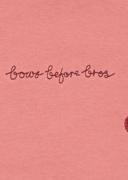 Konges Sløjd Lou Bow Sweater | Strawberry Ice