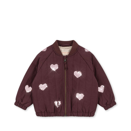 Konges Sløjd Juno Sequin Bomber Jas | Decadent Chocolate