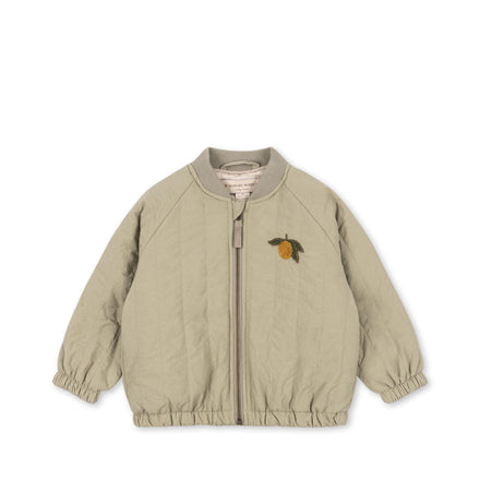 Konges Sløjd Juno Terry Bomber Jas | Laurel Oak