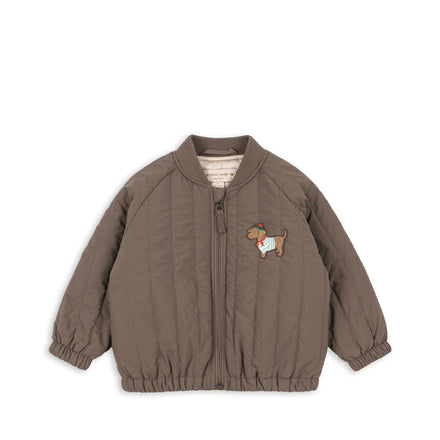 Konges Sløjd Juno Terry Bomber Jas | Walnut