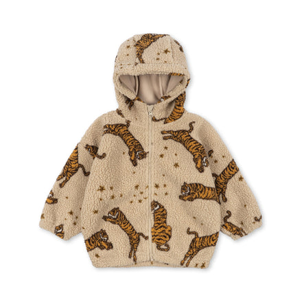 Konges Sløjd Jody Teddy Hoodie Jas | Tiger