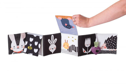 Taf Toys Contrast Baby Knisperboekje Urban Garden