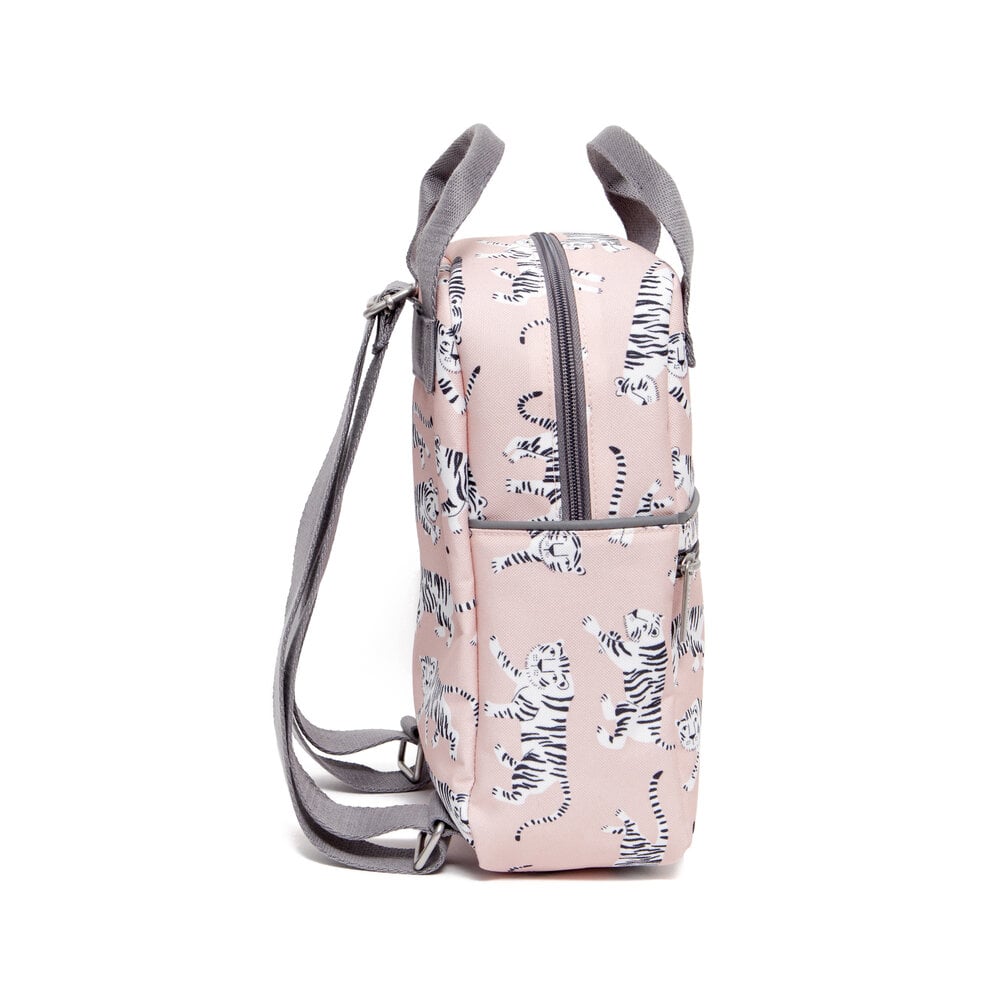 Petit Monkey Rugzak Small | White Tigers