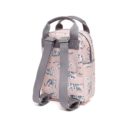 Petit Monkey Rugzak Small | White Tigers