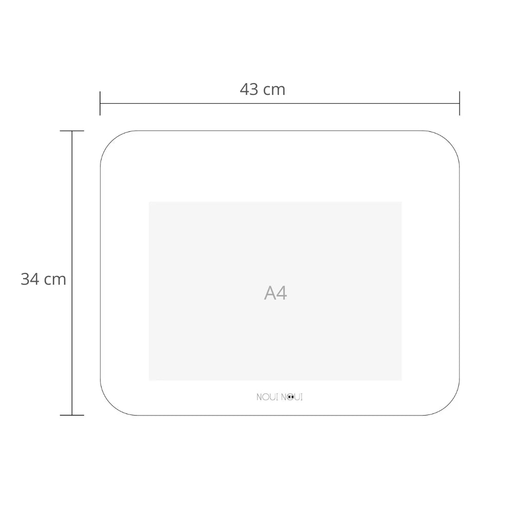 Noui Noui Placemat 43x34cm | Wild Ocean