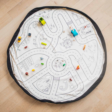 Play & Go Opbergzak & Speelmat | Playville