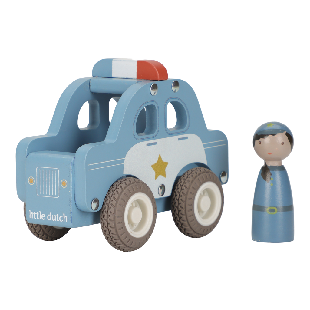 Little Dutch Houten Politiewagen