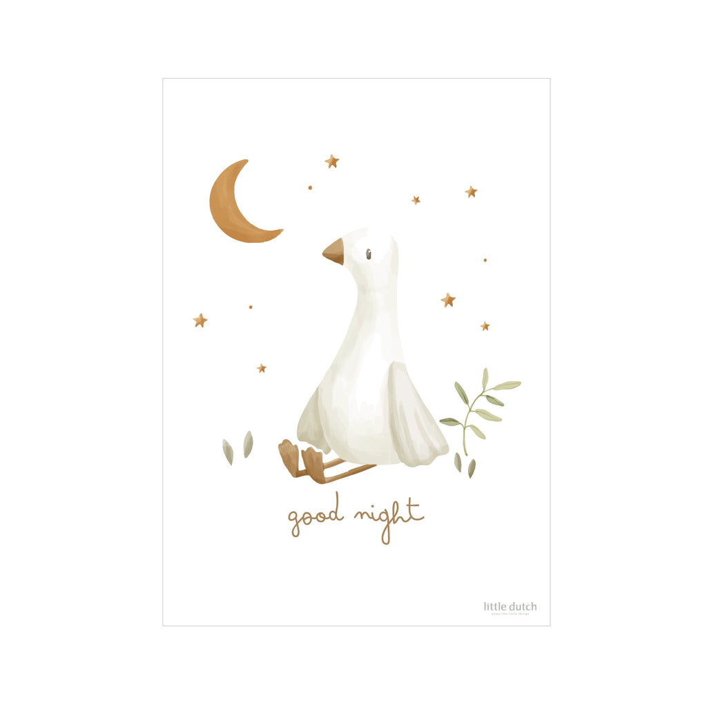 Little Dutch Poster A3 Little Goose | Beige