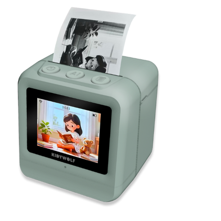 Kidywolf Kidyprinter AI Creatieve Printer Zonder Inkt, de printer