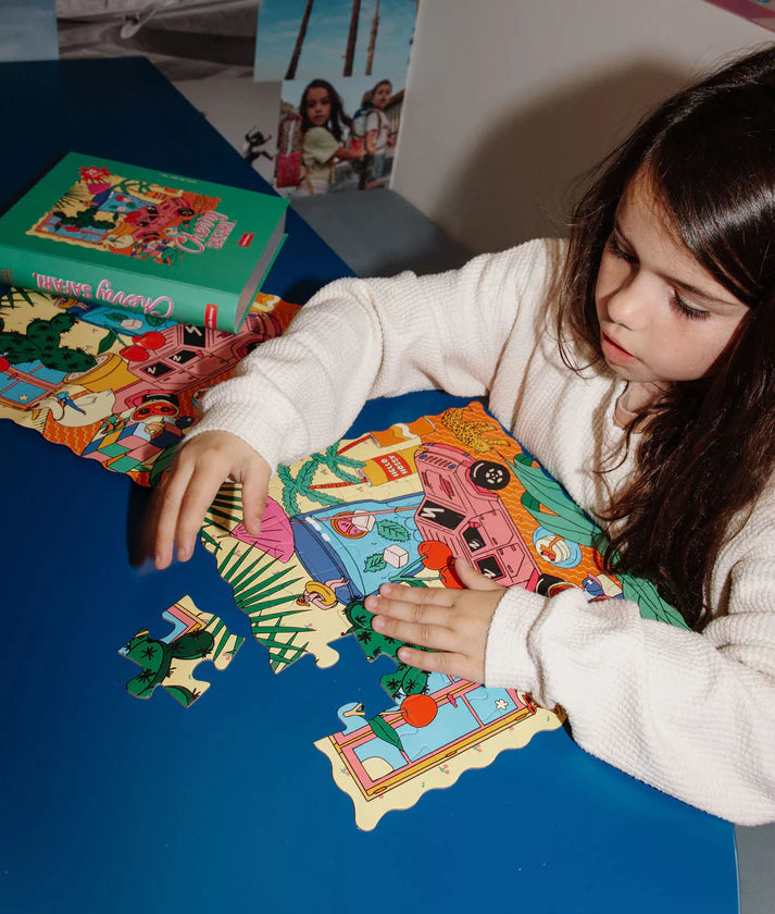 Hello Hossy Vormpuzzel 25 st | Cherry Safari