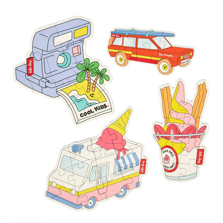 * Hello Hossy Vormpuzzel 4 Puzzels (6 tot 12 Stuks) | Just Enjoy