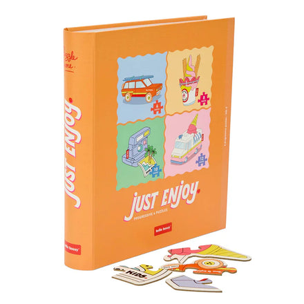 * Hello Hossy Vormpuzzel 4 Puzzels (6 tot 12 Stuks) | Just Enjoy
