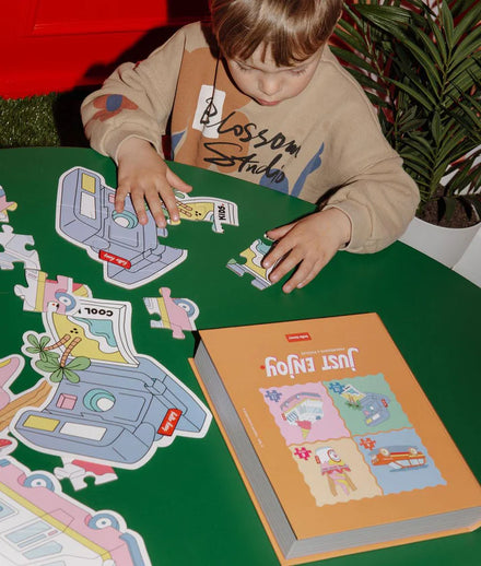 * Hello Hossy Vormpuzzel 4 Puzzels (6 tot 12 Stuks) | Just Enjoy