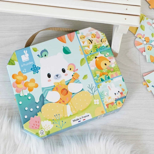 Janod Pure | 4 Puzzels 6-9-12-16ST