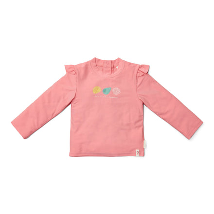 * Little Dutch Zwemshirt Lange Mouwen Ocean Treasures Rouge