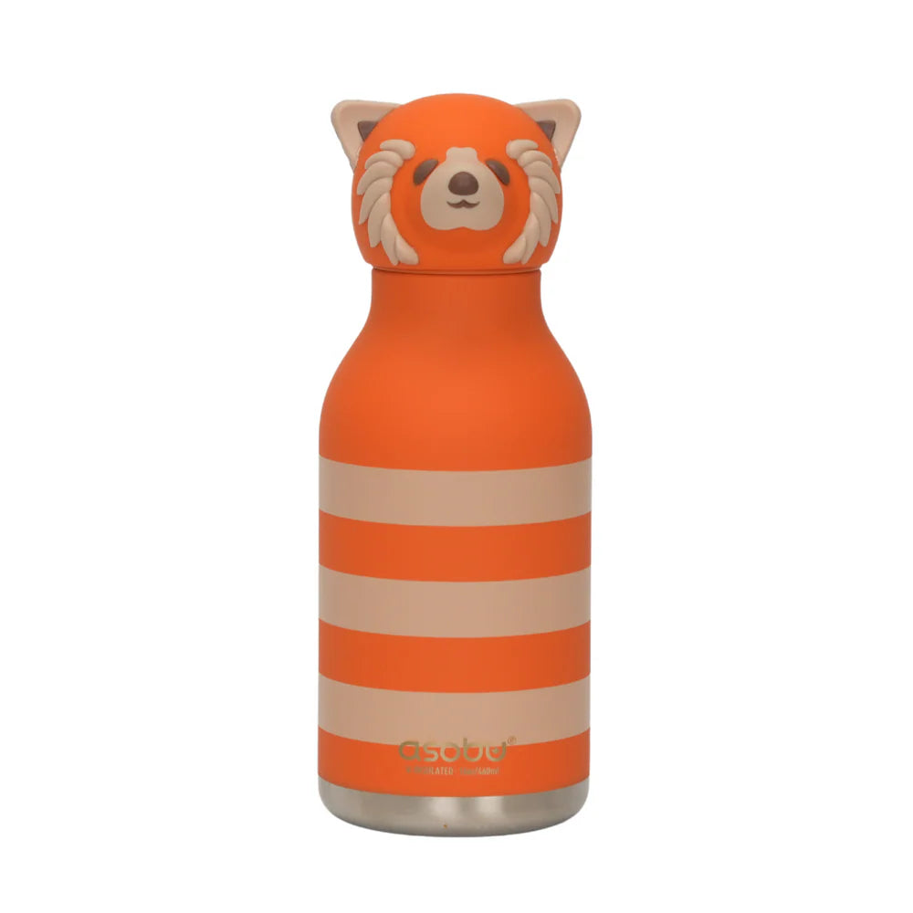 Asobu Bestie Bottle 460 ml | Red Panda Stripe