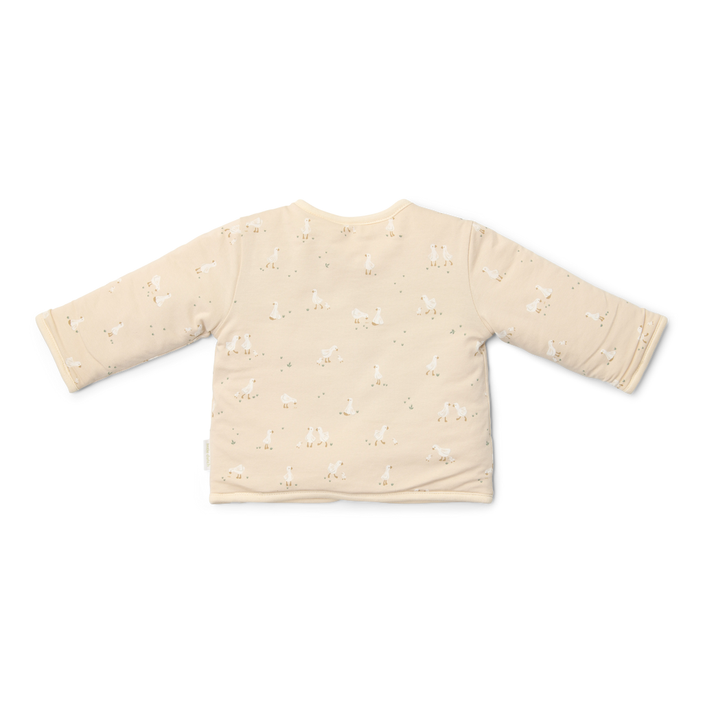 Little Dutch Omkeerbaar Vestje Little Goose | Beige