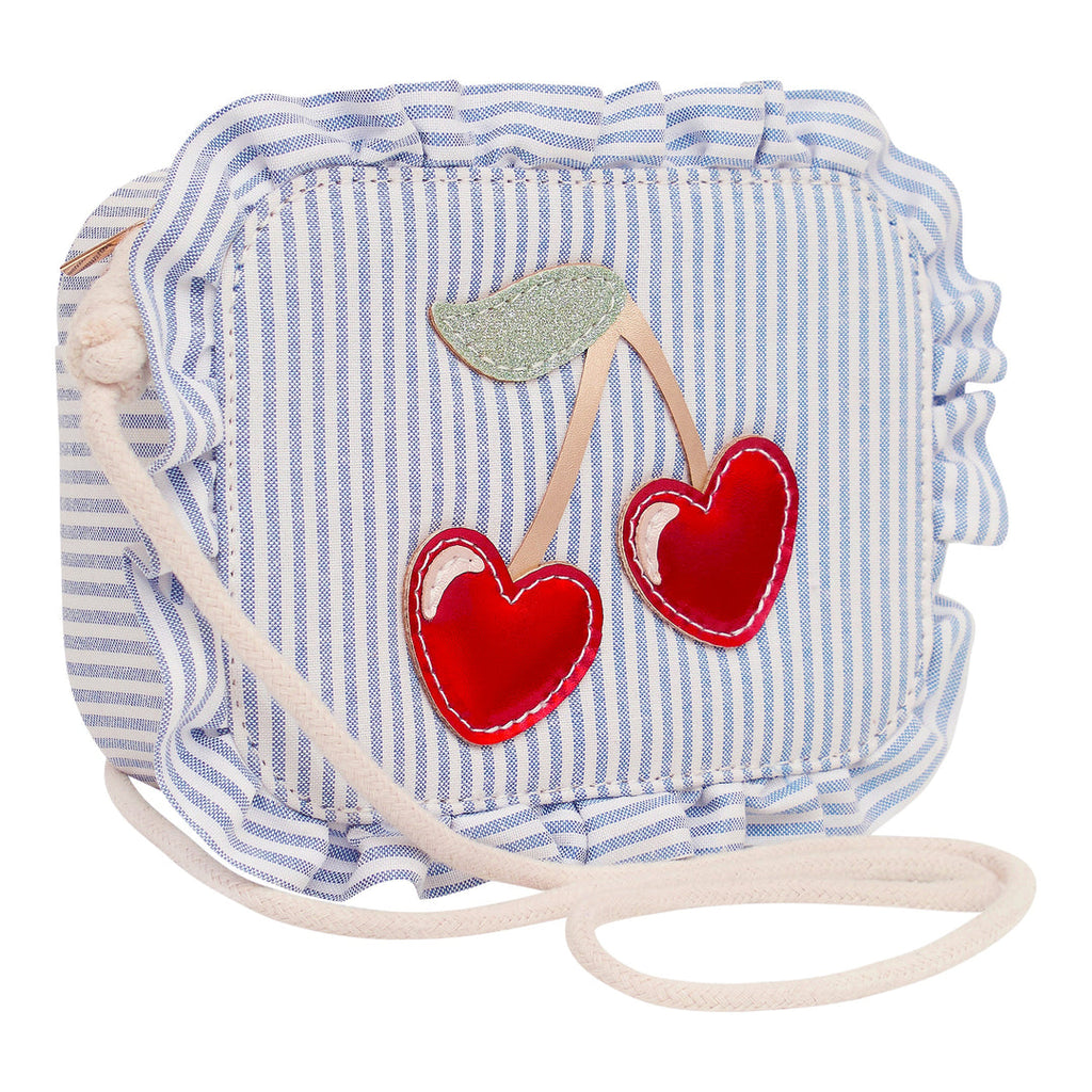 Mimi & Lula Striped Cherry Handtasje