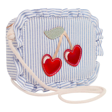 Mimi & Lula Striped Cherry Handtasje