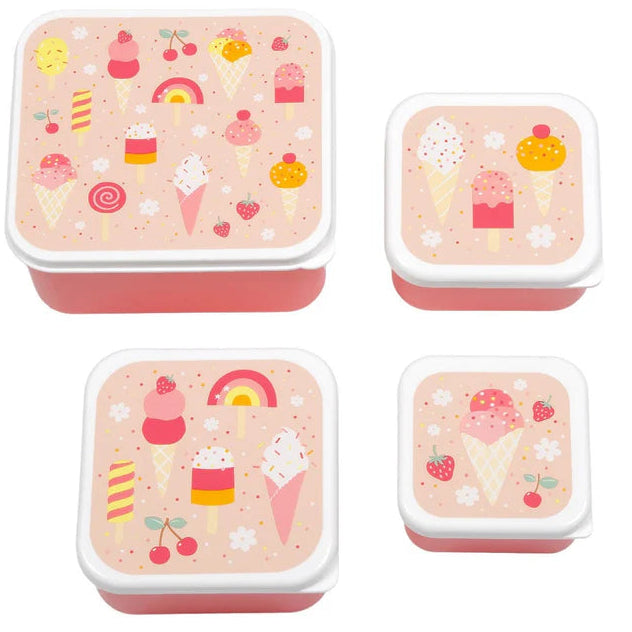A Little Lovely Company Lunch & Snack Box Set | Ijsjes