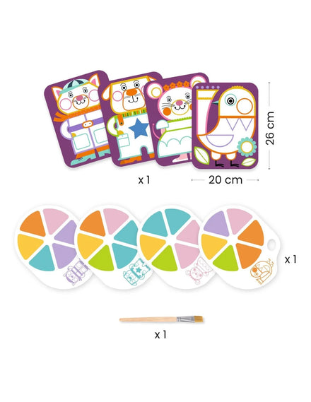 Djeco Schilderen Met Palet | Bolle Wangetjes