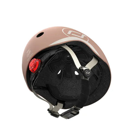 Scoot and Ride Helm XS Mocha kinderhelm productfoto 3