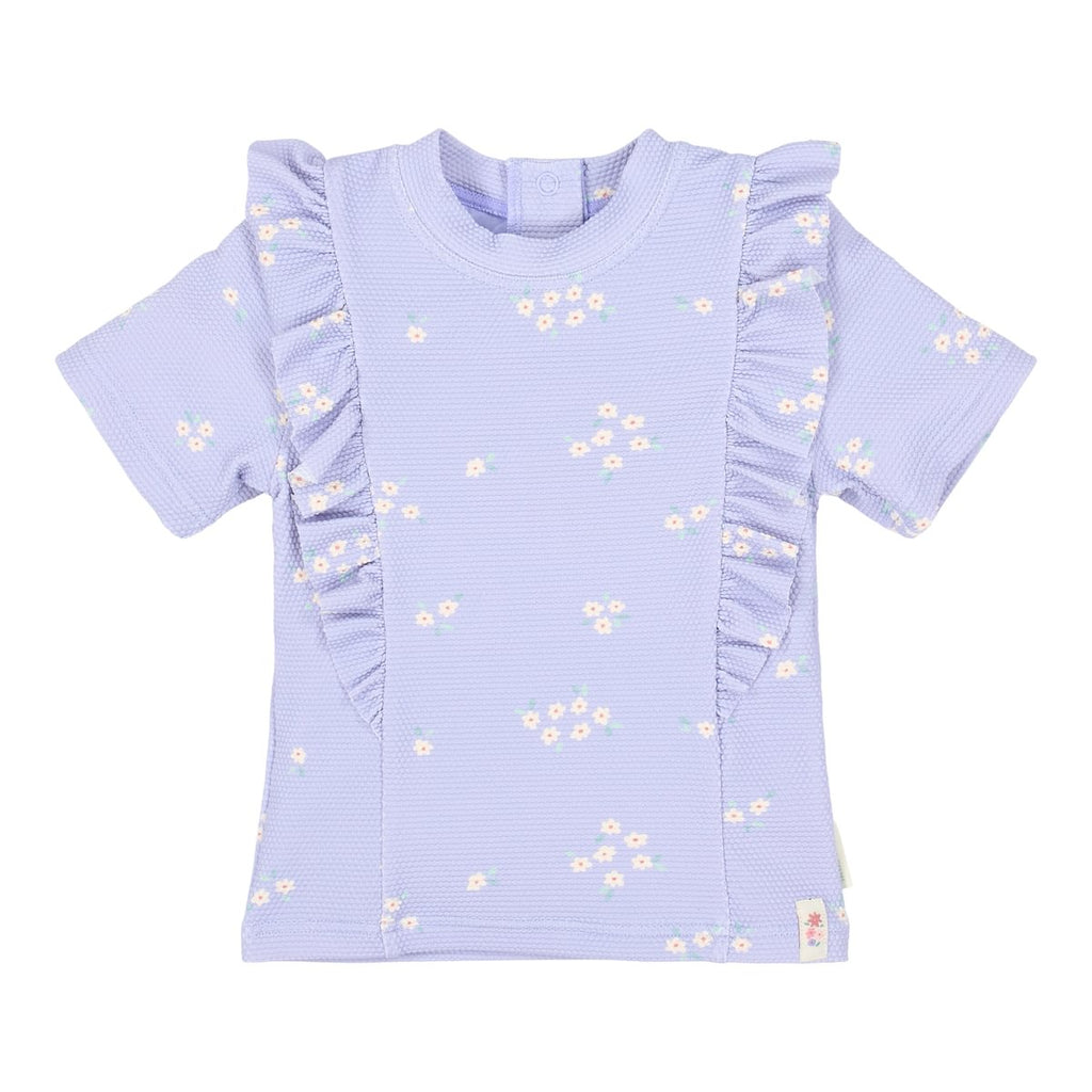 Little Dutch Set Zwemshirt Korte Mouwen En Broekje | Dreamy Lavender