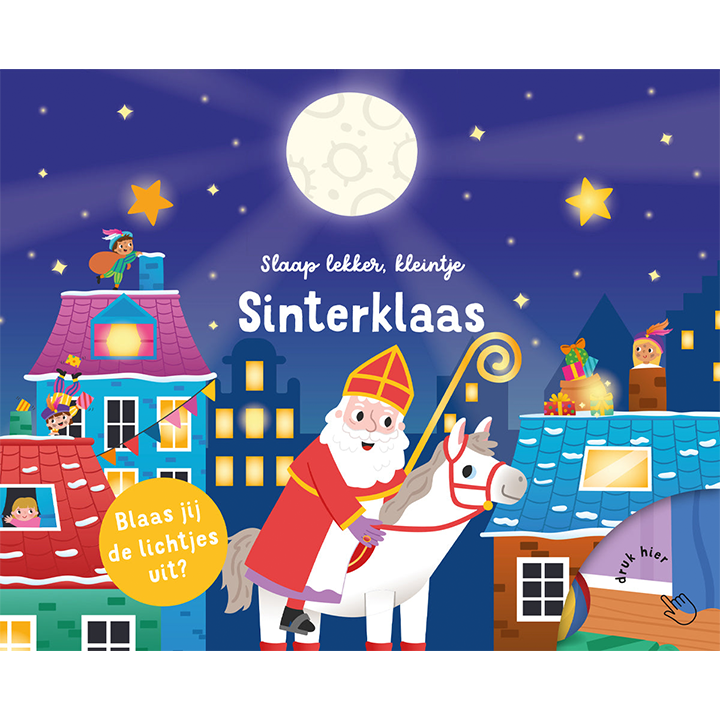 De Lantaarn Voorleesboek met lampjes Slaap lekker, Kleintje | Sinterklaas